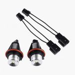 Set 2 LED-uri Marker Techstar&reg; Angel Eyes, 5W, BMW E39,E61,E63,E65,X5, 6500K, Aluminiu fotografia produsului