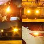 Bec Led Auto Techstar&reg; BAY15D, 1157, Galben, 12V, 660 lm fotografia produsului View 5 S