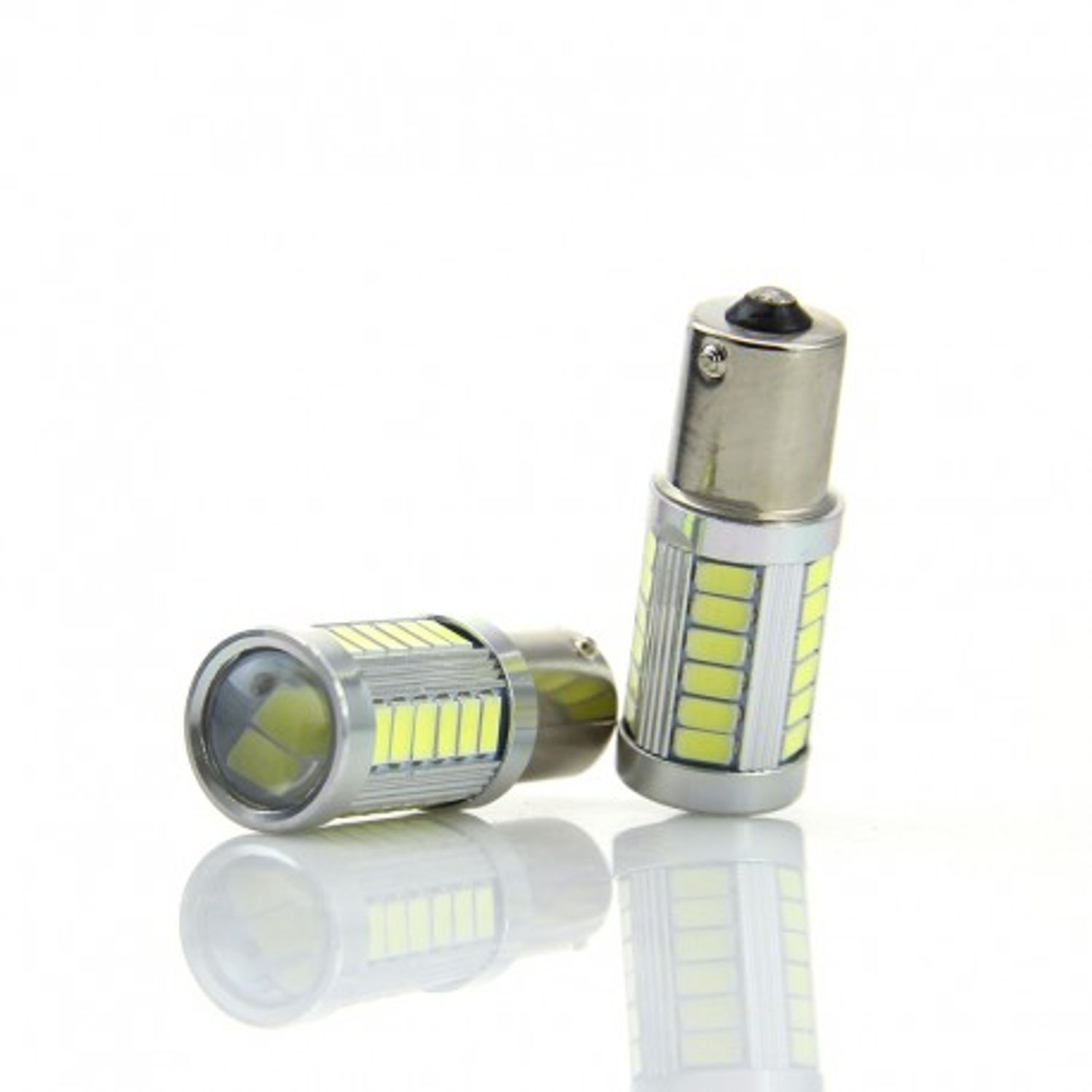 Bec Led Auto Techstar&reg; BA15S, 1156, Alb Rece, 6000K, 12V, 660 lm fotografia produsului View 3 L