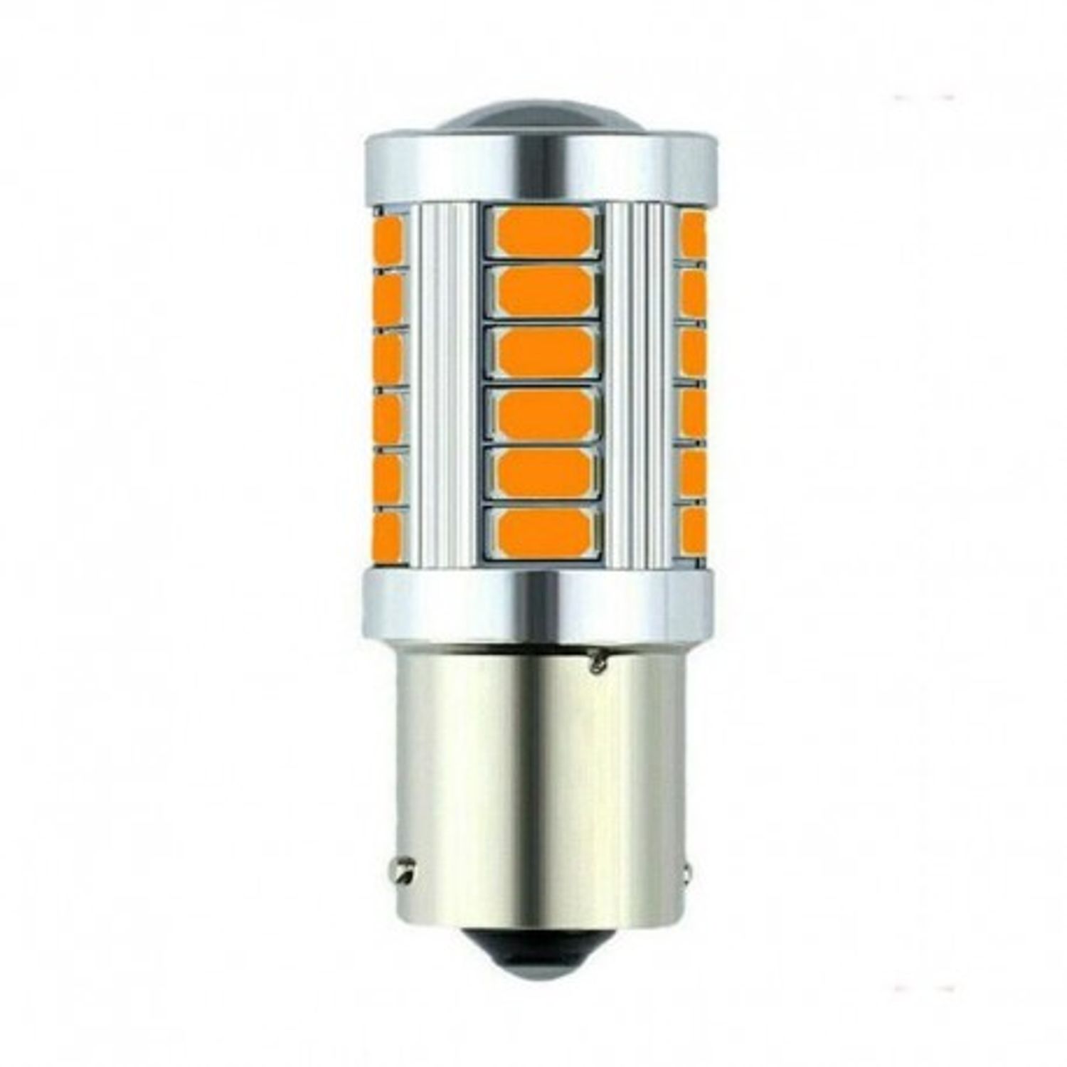 Bec Led Auto Techstar&reg; BA15S, 1156, Galben, 12V, 660 lm fotografia produsului View 2 L