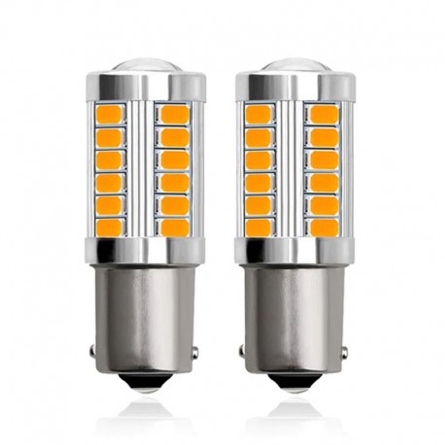 Bec Led Auto Techstar&reg; BA15S, 1156, Galben, 12V, 660 lm fotografia produsului View 6 L