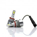 Set 2 LED-uri Auto Techstar&reg; C6, H11/H8/H9, 36w, 3800 Lumeni, 6500K, AUTO, 12-24 Volti, COB fotografia produsului View 2 S