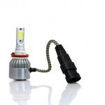 Set 2 LED-uri Auto Techstar&reg; C6, H11/H8/H9, 36w, 3800 Lumeni, 6500K, AUTO, 12-24 Volti, COB fotografia produsului View 3 S