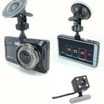 Camera Video Auto Dubla Techstar&reg; H309, FullHD, 1080P, Functie WDR, Camera Marsarier 720P, Ecran 4" LCD fotografia produsului View 4 S
