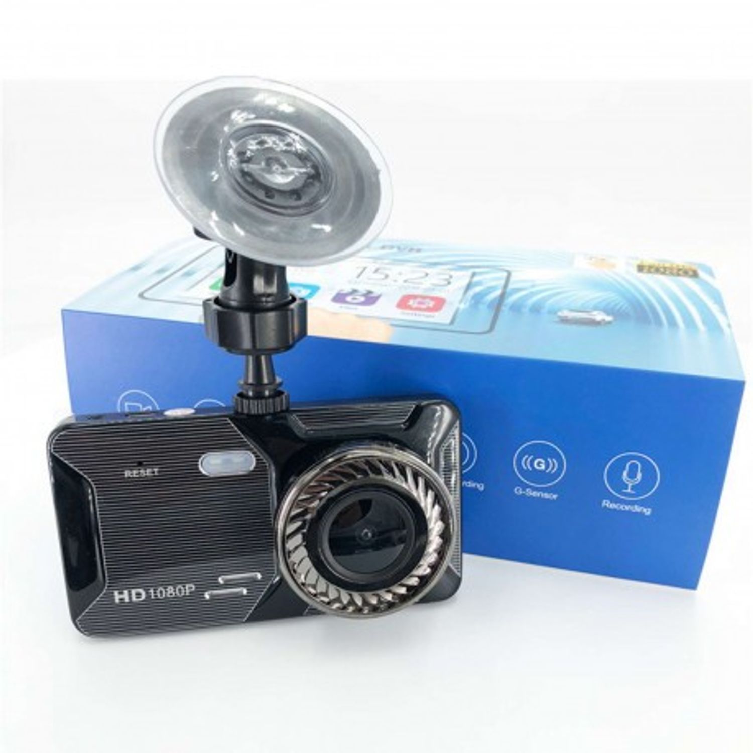 Camera Video Auto Dubla Techstar&reg; H309, FullHD, 1080P, Functie WDR, Camera Marsarier 720P, Ecran 4" LCD fotografia produsului View 5 L