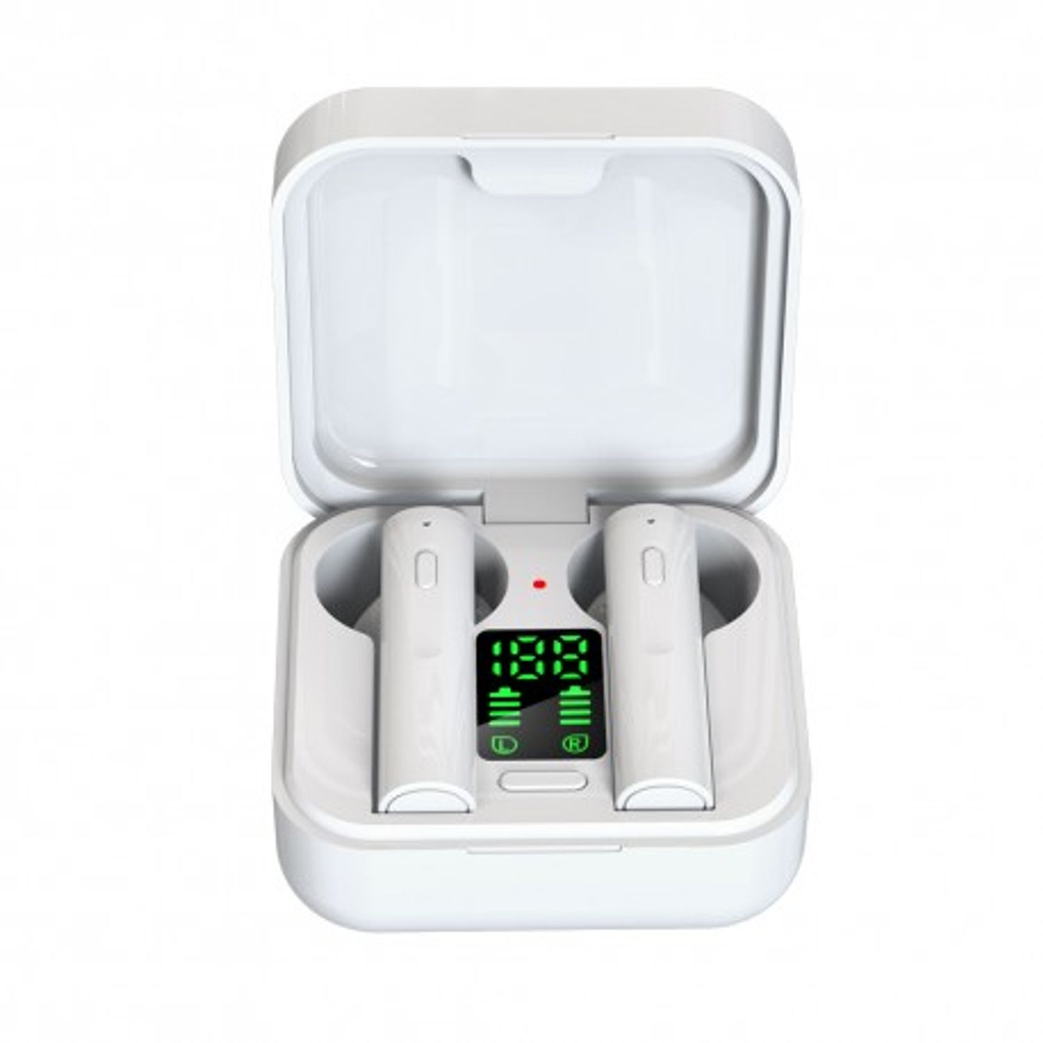 Casti Smart Techstar&reg; Air6 Plus, Wireless, Bluetooth V5.1, Touch, Display Digital, 260mAh, pentru iPhone Xiaomi Huawei fotografia produsului View 6 L
