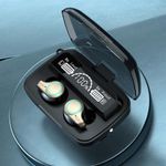 Casti Smart Techstar&reg; M18, Wireless, Bluetooth V5.1, Touch, Display Digital, 2000mAh, pentru iPhone Xiaomi Huawei Sams fotografia produsului View 2 S