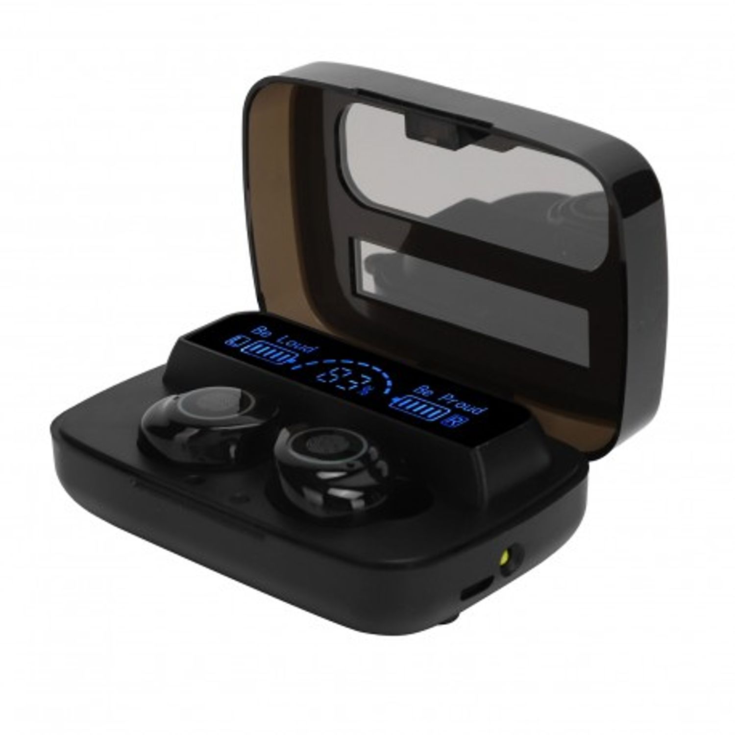 Casti Smart Techstar&reg; M9-17, Wireless, Bluetooth V5.1, Touch, Display Digital, 2000mAh, pentru iPhone Xiaomi Huawei, N fotografia produsului View 9 L