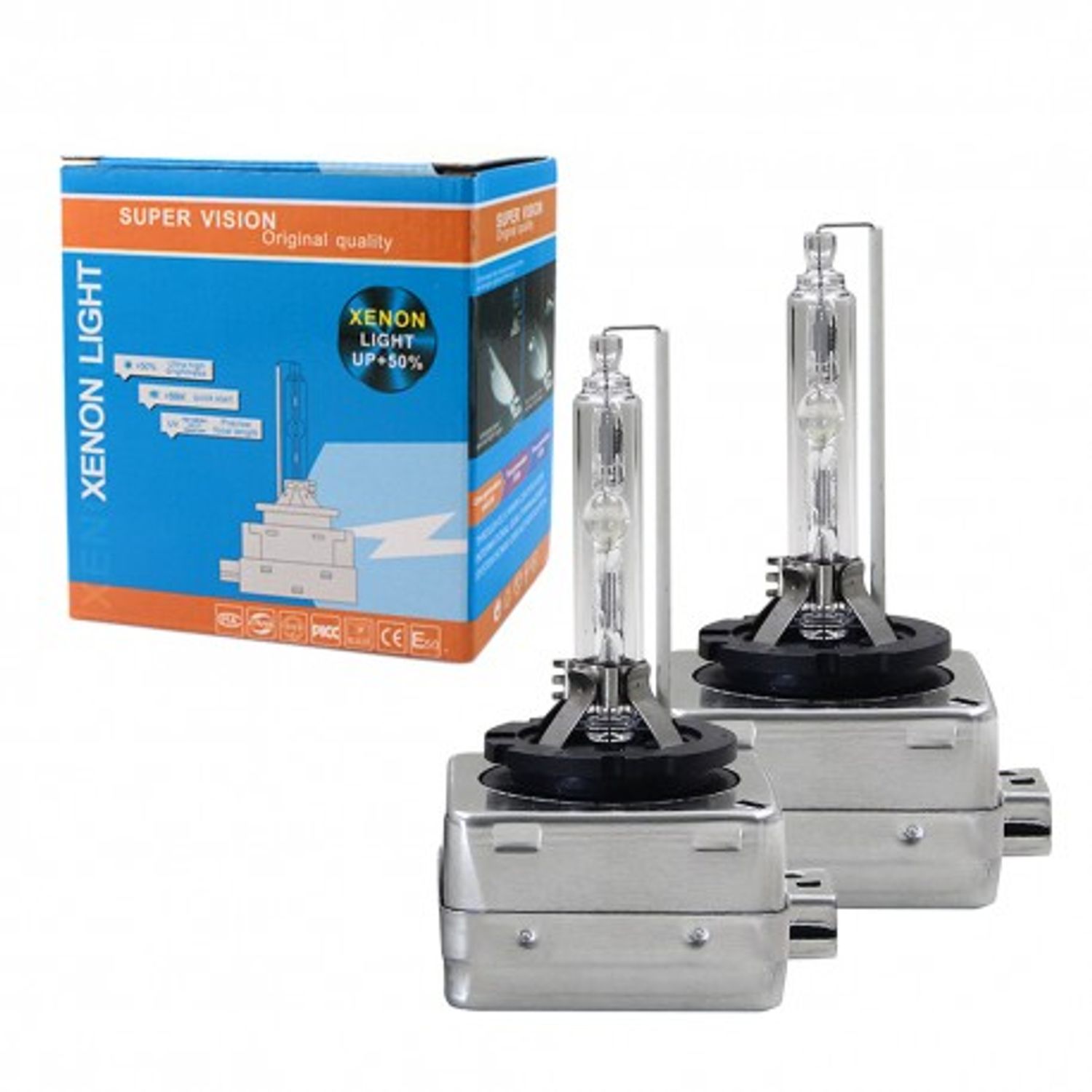 Becuri Xenon Techstar&reg; SuperVision D1S, 6000K, 35w, +50% fotografia produsului View 3 L
