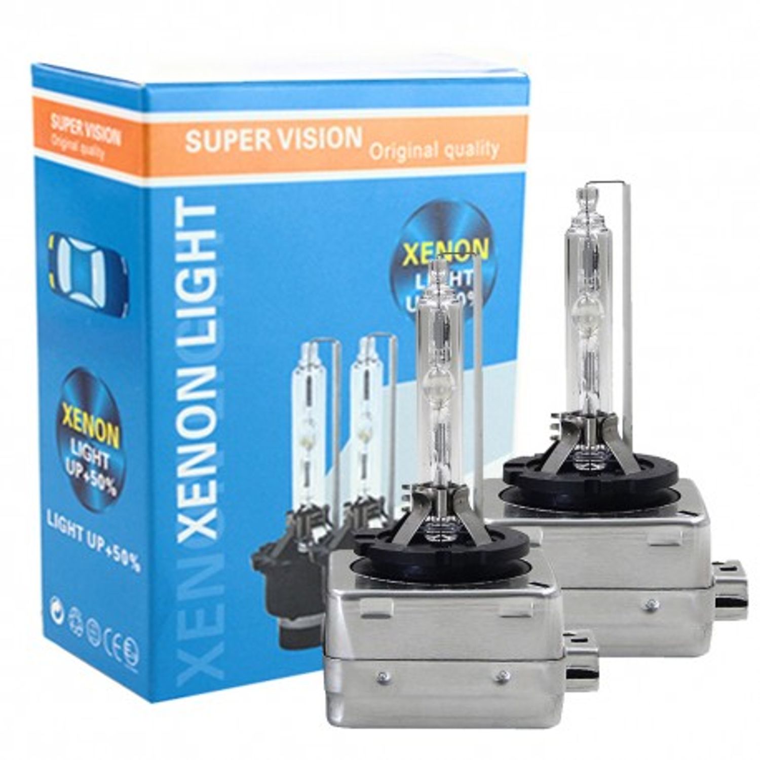 Becuri Xenon Techstar&reg; SuperVision D1S, 6000K, 35w, +50% fotografia produsului View 5 L