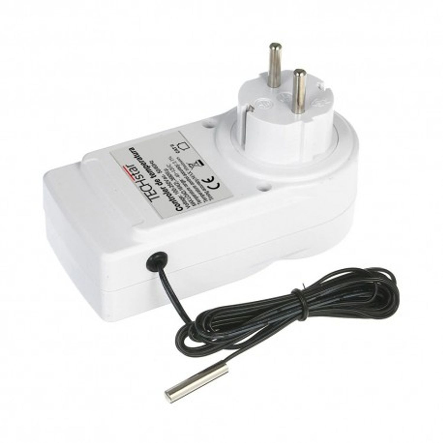 Priza Programabila Techstar&reg; KT3100, Digital Timer, Priza Intrerupator, 230V, 16A, Programabila Timp/Temperatura, Term fotografia produsului View 4 L