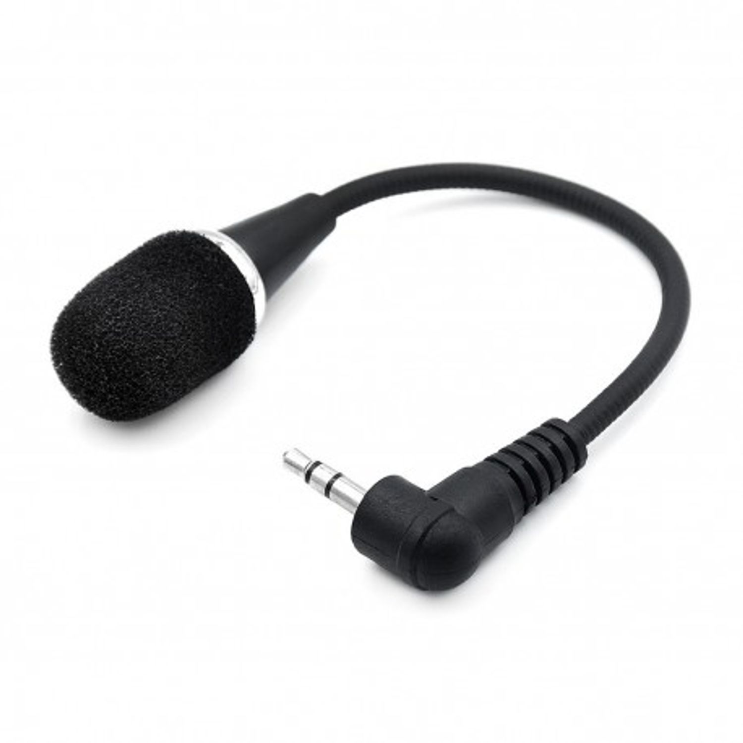 Microfon Techstar&reg; Conexiune Jack 3.5mm, Pentru Casti Gaming, Smartphone, Tableta, PC, Laptop, Plug&Play, Negru fotografia produsului View 4 L
