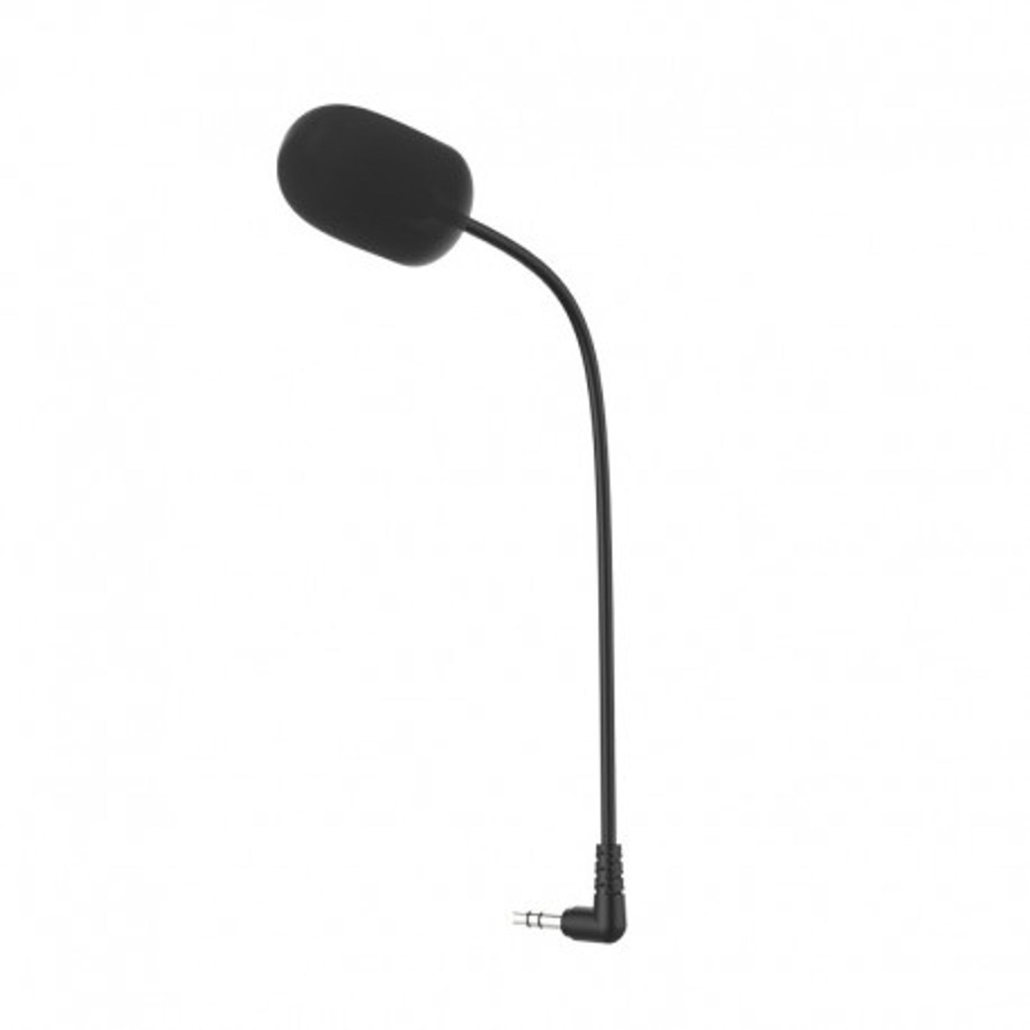 Microfon Techstar&reg; Conexiune Jack 3.5mm, Pentru Casti Gaming, Smartphone, Tableta, PC, Laptop, Plug&Play, Negru fotografia produsului