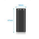 MP3 Player Spion Techstar&reg; Mini8, Memorie Interna 8GB, Microfon Integrat, Inregistrare Audio, Acumulator fotografia produsului View 4 S