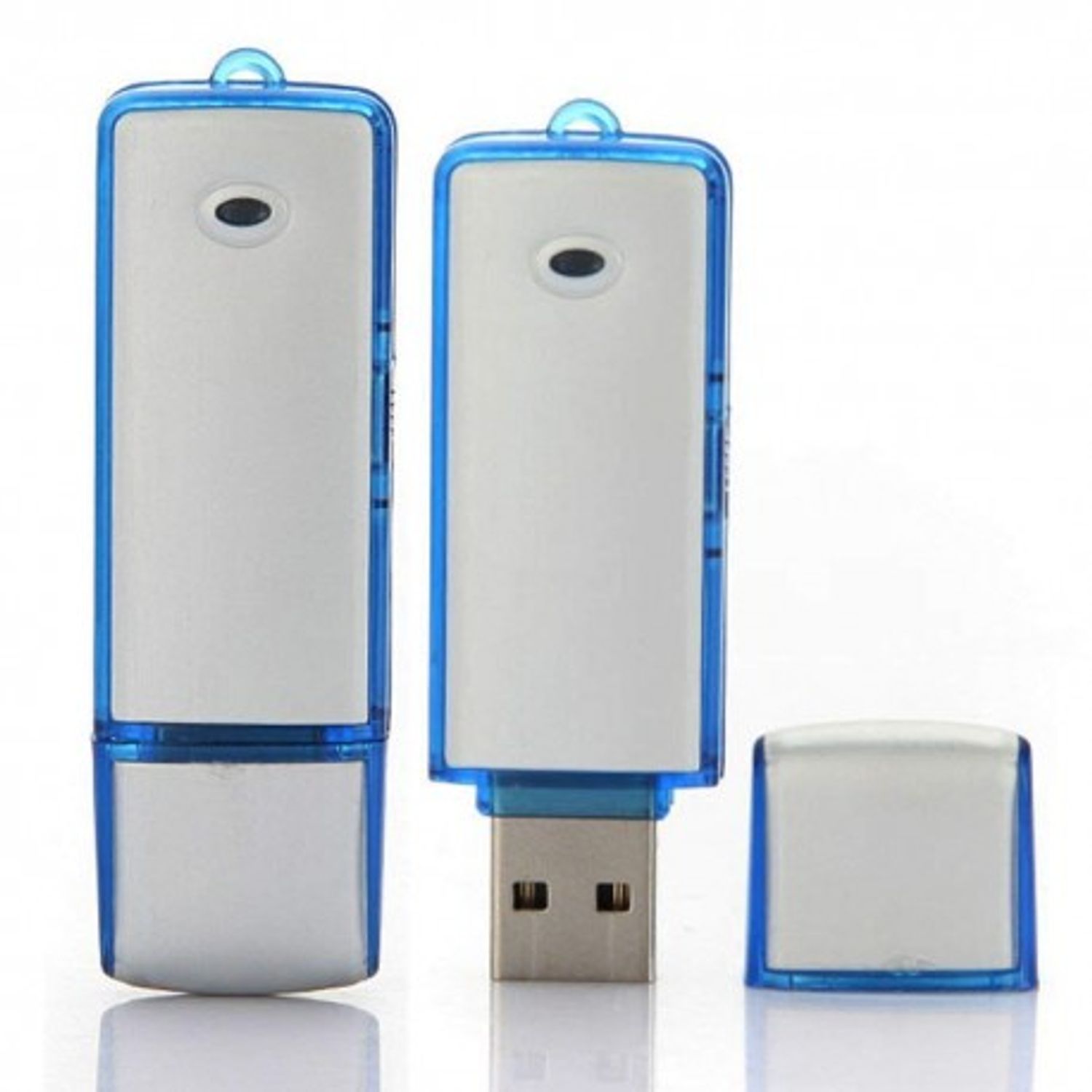 Memorie USB Spion Techstar&reg; U-Disk B1, 8GB, Microfon Integrat, Inregistrare Automata, Acumulator, Alimentare USB fotografia produsului View 4 L