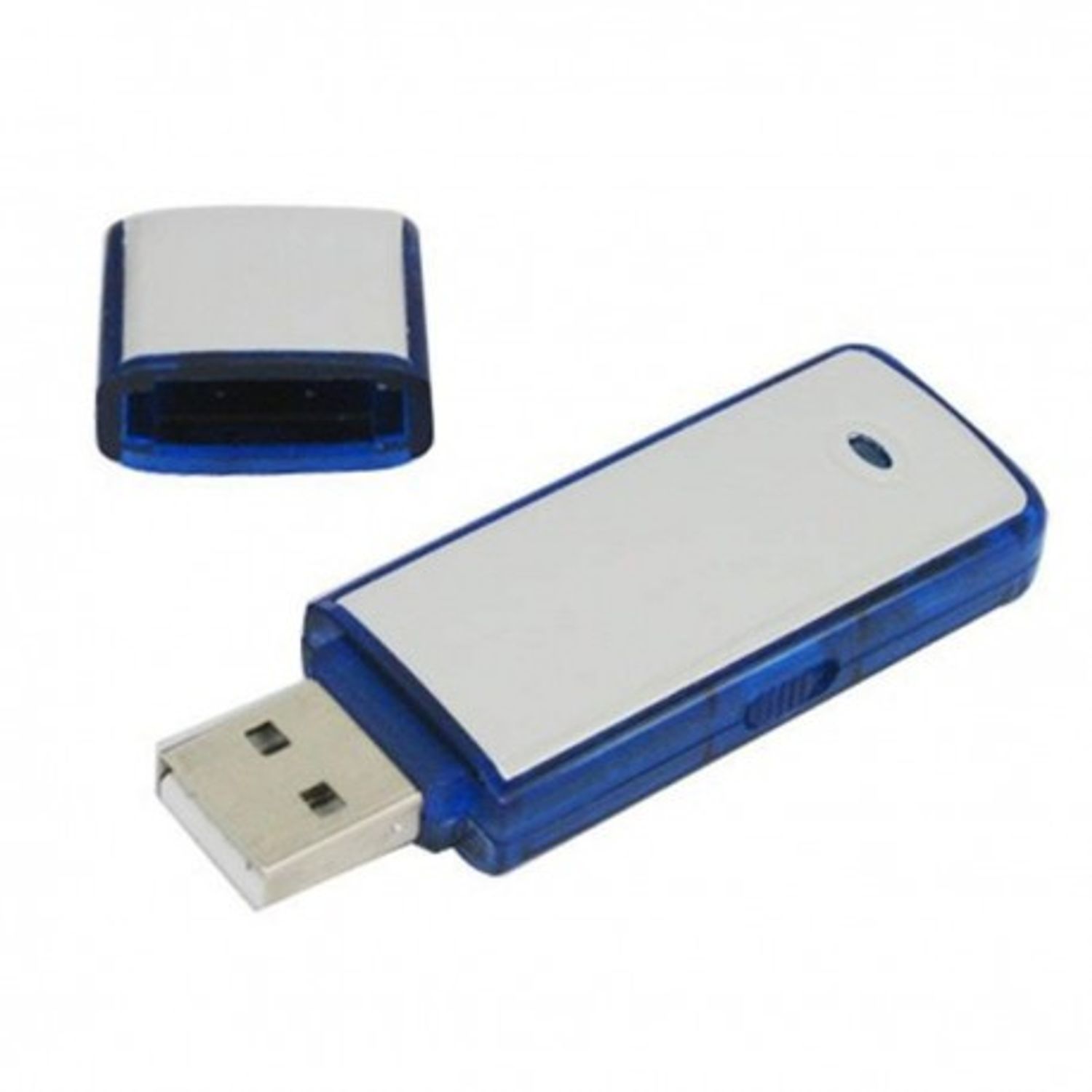 Memorie USB Spion Techstar&reg; U-Disk B1, 8GB, Microfon Integrat, Inregistrare Automata, Acumulator, Alimentare USB fotografia produsului View 3 L