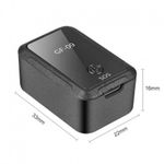 Mini GPS Tracker Techstar&reg; GF-09, Localizare GPS WiFi si LBS, Microfon, MicroSD, SIM GPRS si MMS, Negru fotografia produsului