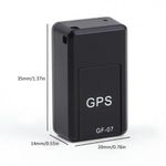 Mini GPS Tracker Techstar&reg; GF-07, Localizare GPS, Microfon, SIM, Prindere Magnetica, Negru fotografia produsului View 7 S