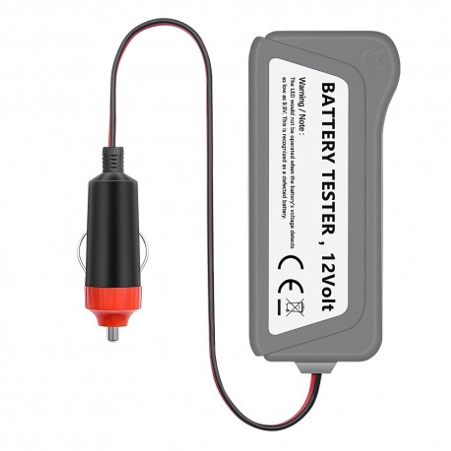 Tester Baterie si Alternator Auto Techstar&reg; , Conectare la priza auto, 12V, Usor de utilizat fotografia produsului View 2 L