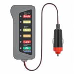 Tester Baterie si Alternator Auto Techstar&reg; , Conectare la priza auto, 12V, Usor de utilizat fotografia produsului