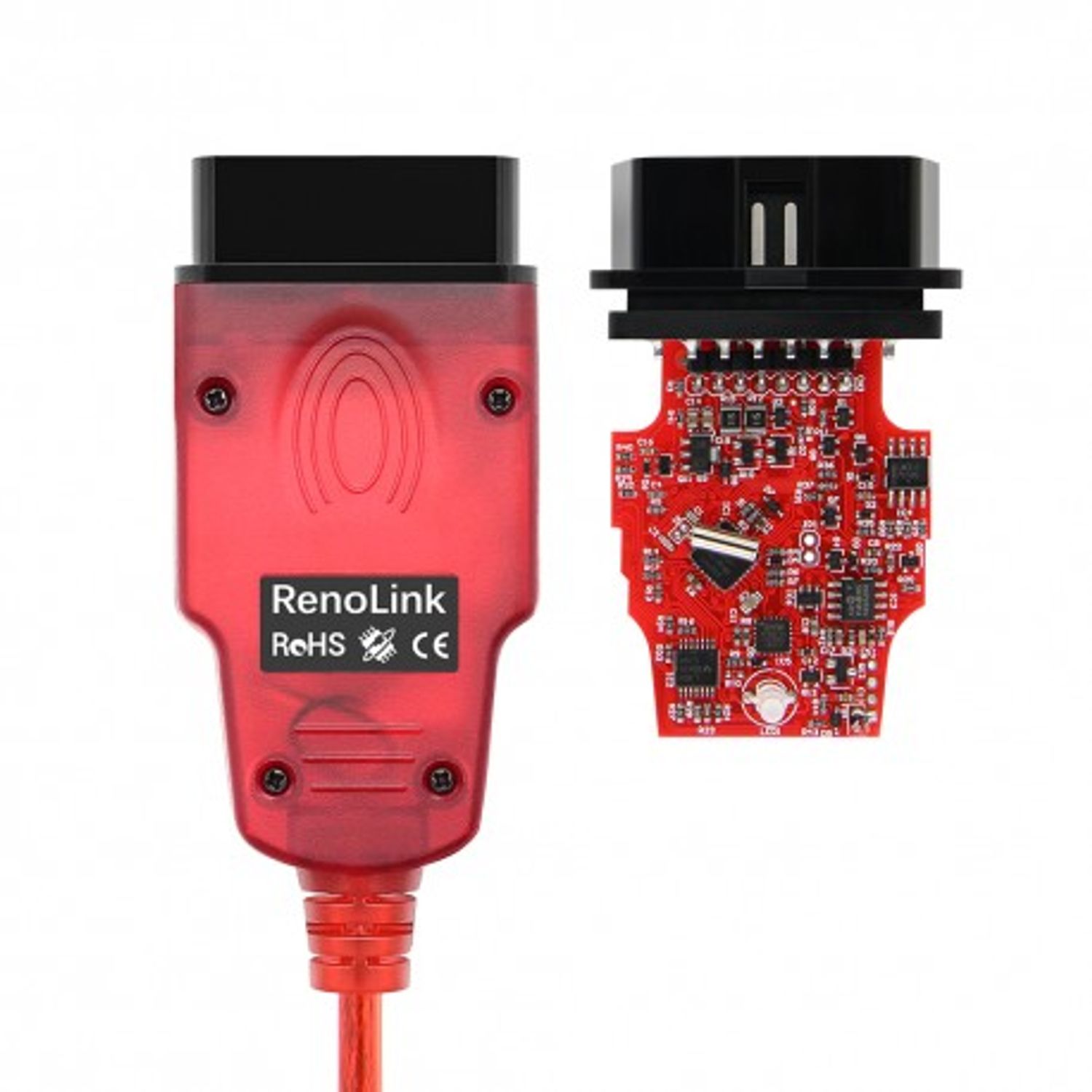 Interfata Diagnoza Dedicata Techstar&reg; RenoLink,, OBD2, Programare ECU, Imperechere Module, Compatibil Gama Renault si fotografia produsului View 7 L
