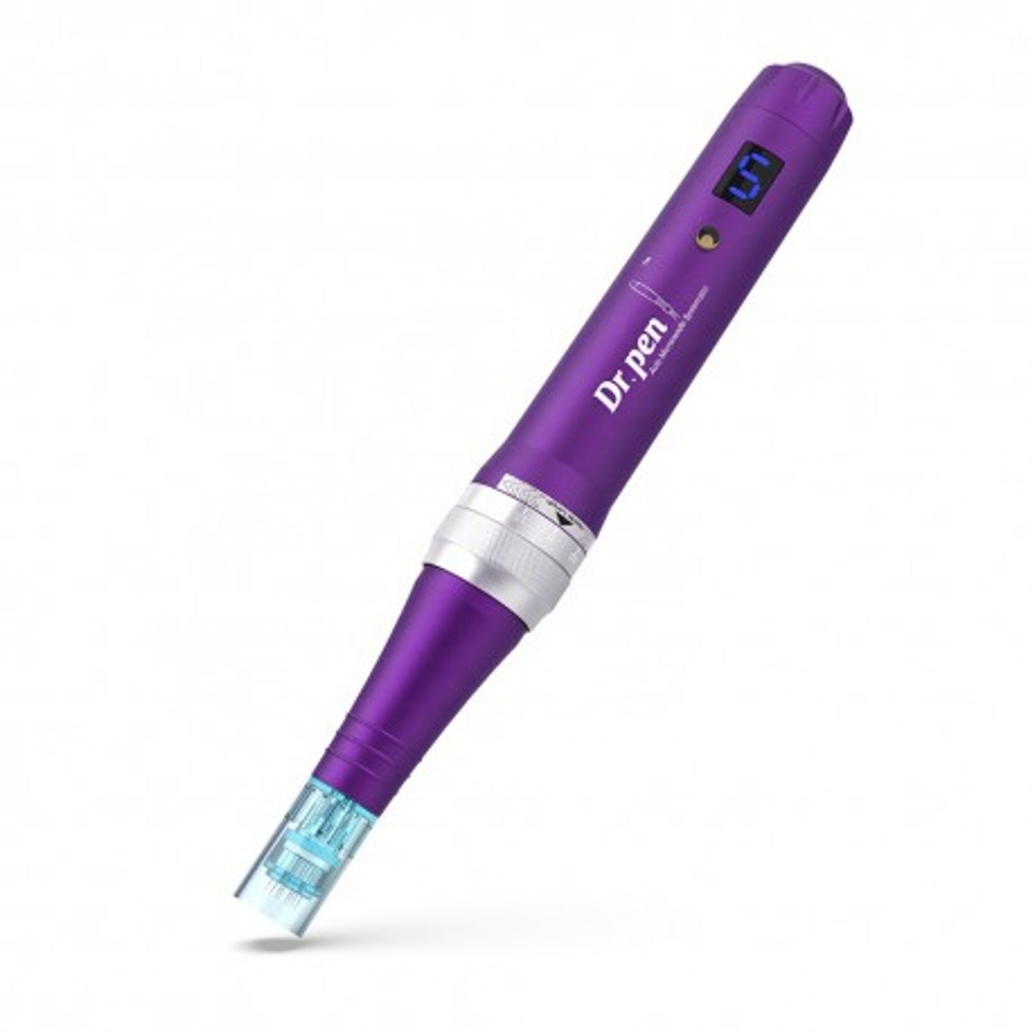 DermaPen Techstar&reg; Dr Pen Premium X5, 2 Capete de Rezerva, Ace Otel Inoxidabil, Corp Aliaj, Ergonomic, Regenerare Piel fotografia produsului View 4 L