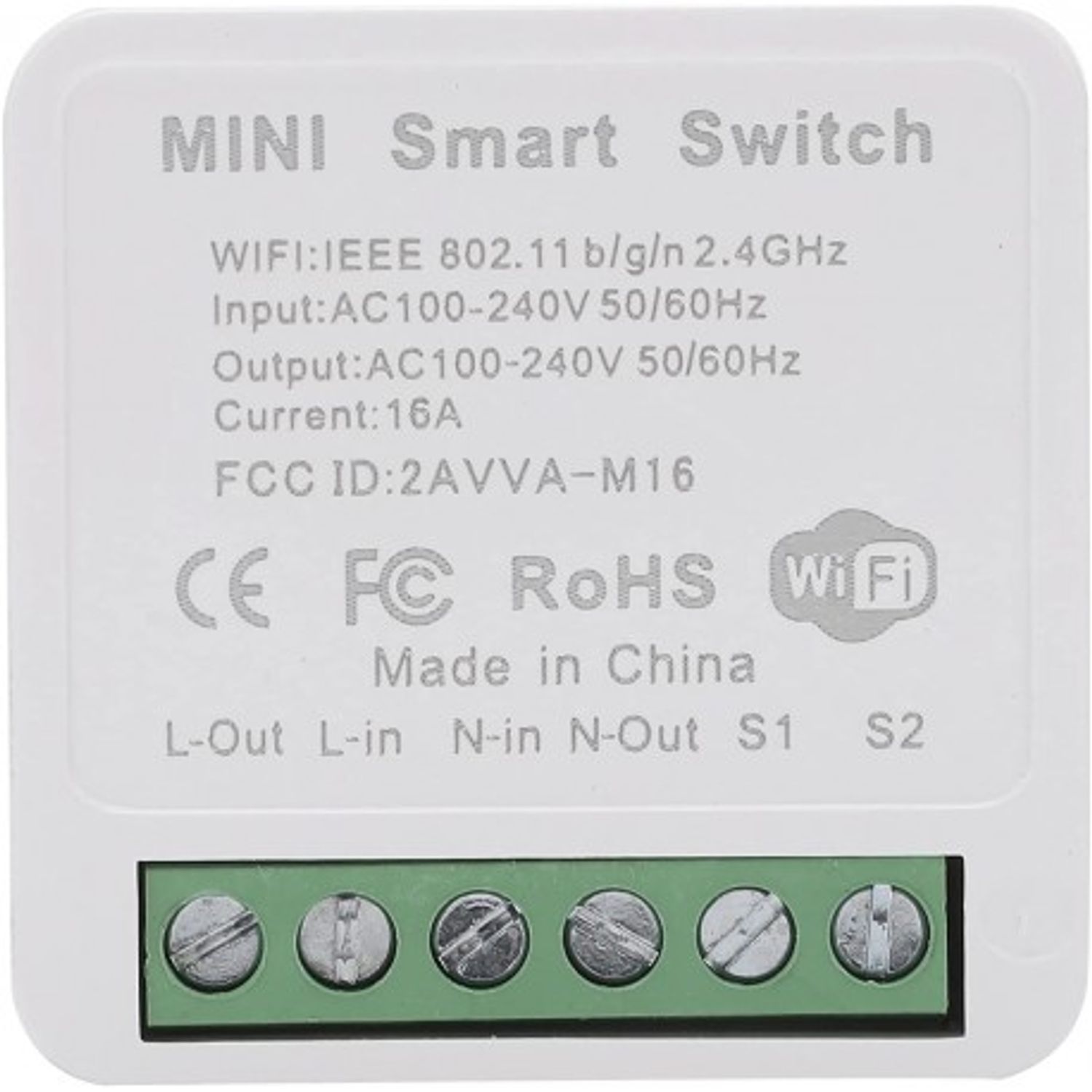 Intrerupator/Releu Techstar&reg; Mini Smart, Protocol ZigBee 3.0, Tuya, SmartHome, Automatizare fotografia produsului View 4 L
