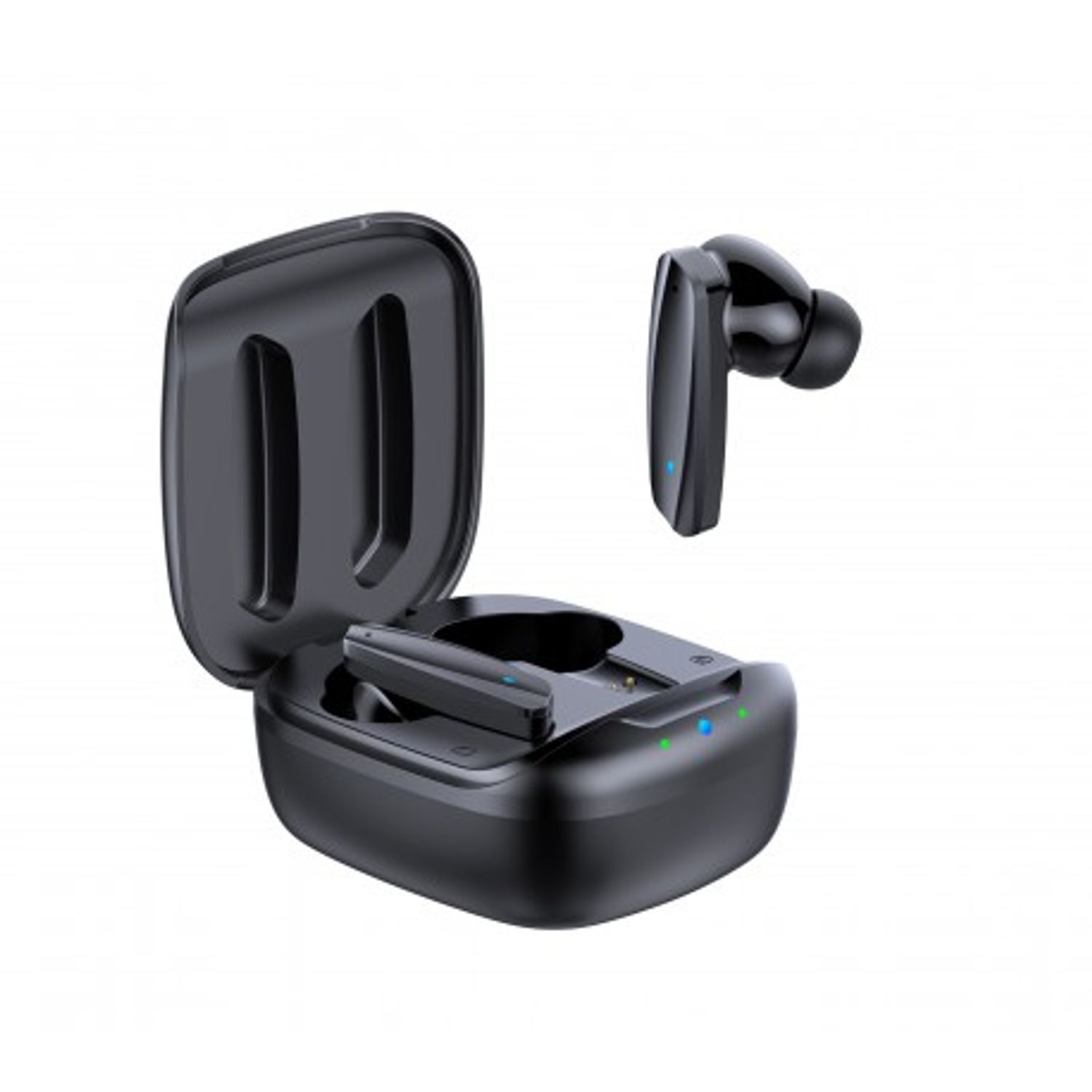 Casti Smart Techstar&reg; TWS S32 , Wireless, Bluetooth V5.0, HD Audio, Touch, IPX5, iOS, Android, 300mAh, Type-C, Negru fotografia produsului