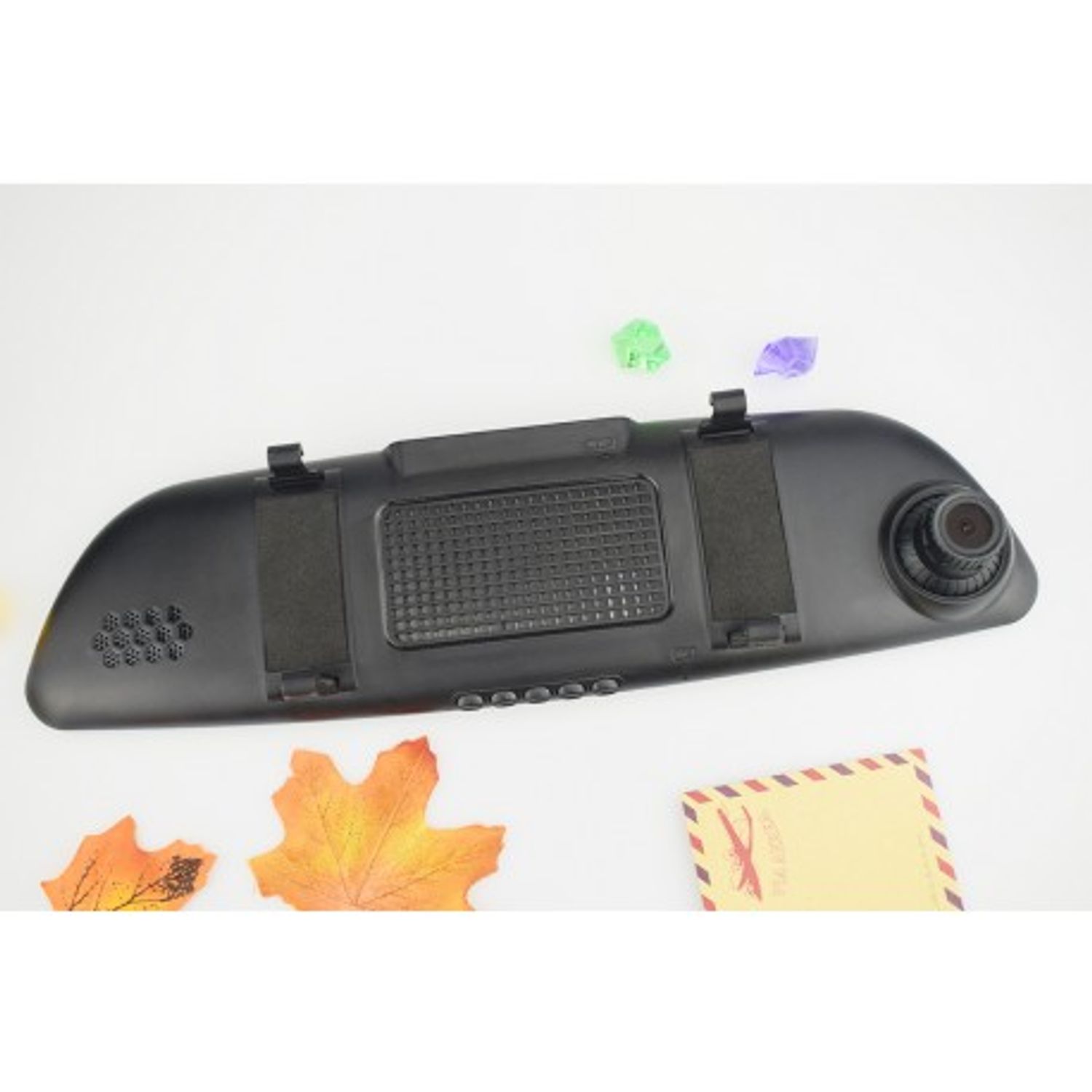 Camera Auto Tip Oglinda Techstar&reg; T25, WDR, 7" Inch, Touch Screen, Full HD 1080P, NightVision, MicroSD fotografia produsului View 2 L