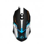 Mouse Gaming Techstar&reg; iMice V6, Wireless, 2400 DPI, Ergonomic, 6 Butoane, RGB, USB fotografia produsului View 2 S