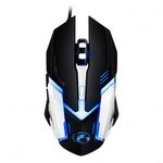 Mouse Gaming Techstar&reg; iMice V6, Wireless, 2400 DPI, Ergonomic, 6 Butoane, RGB, USB fotografia produsului View 5 S