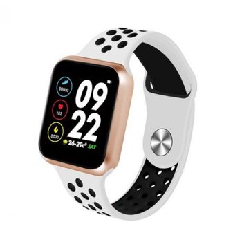 Ceas Smartwatch Techstar® F8, 1.30 Inch IPS, Bluetooth 4.0, Monitorizare Puls, Tensiune, Alerte Sedentarism, Hidratare