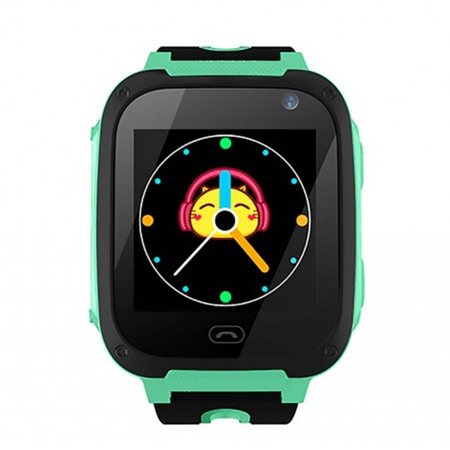 Ceas Smartwatch Copii Techstar® Q9, Slot Cartela SIM, GPS Tracker, Buton Urgenta SOS, Monitorizare Live, Apelare, Verd fotografia produsului View 6 L