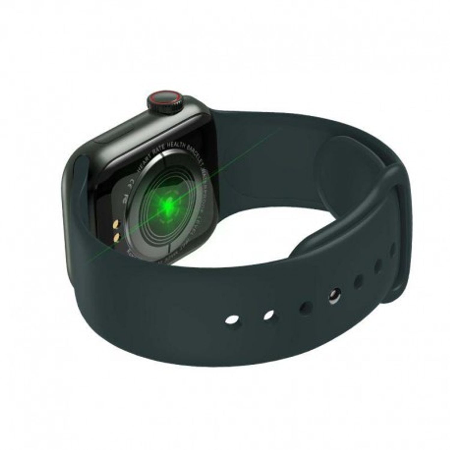 Ceas Smartwatch Techstar® W58Pro Verde, 1.3 inch IPS, Monitorizare Temperatura, Puls, Tensiune, Sedentarism, Bluetooth fotografia produsului View 3 L