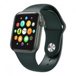 Ceas Smartwatch Techstar® W58Pro Verde, 1.3 inch IPS, Monitorizare Temperatura, Puls, Tensiune, Sedentarism, Bluetooth fotografia produsului