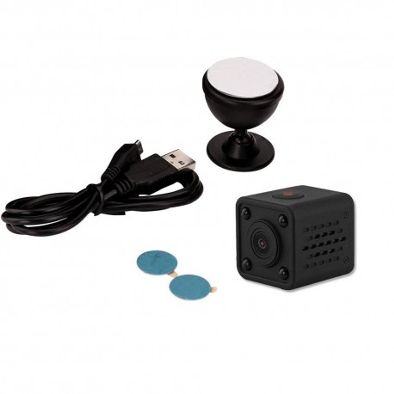 Camera Supraveghere IP Techstar&reg; HDQ9, Super Mini, Wireless, FULL HD, 1080P, MicroSD, Detectare Miscare, Night Vision fotografia produsului View 3 L