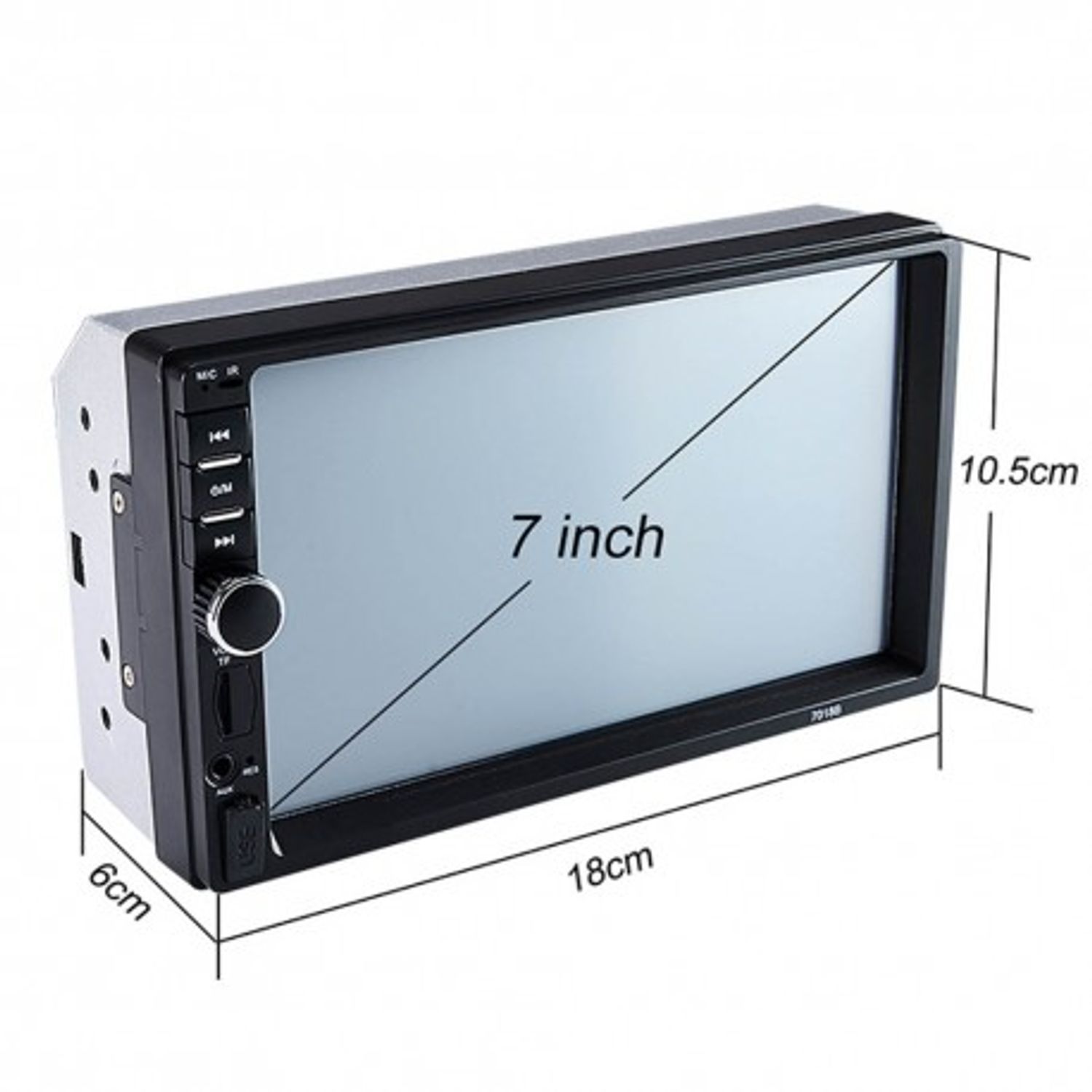 MP5 Player Techstar&reg; 7800S, 2DIN, Camera Marsarier, Ecran HD Touch 7", Comenzi Volan, Telecomanda, MirrorLink, Bluetoo fotografia produsului View 6 L