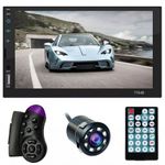 MP5 Player Techstar&reg; 7023, 2DIN, Camera Marsarier, Ecran HD Touch 7", Comenzi Volan, Telecomanda, MirrorLink, Bluetoot fotografia produsului View 8 S