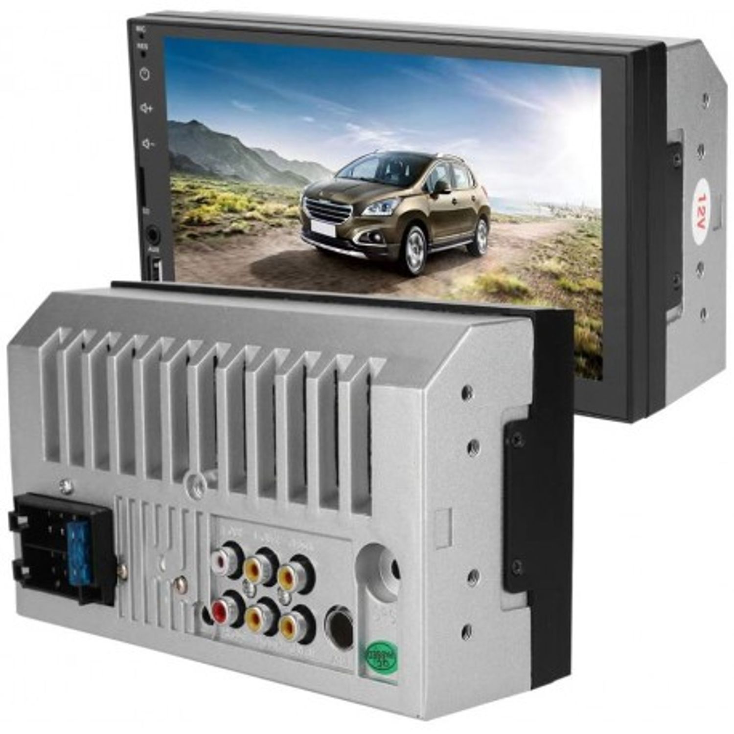 MP5 Player Techstar&reg; 7023, 2DIN, Camera Marsarier, Ecran HD Touch 7", Comenzi Volan, Telecomanda, MirrorLink, Bluetoot fotografia produsului View 4 L