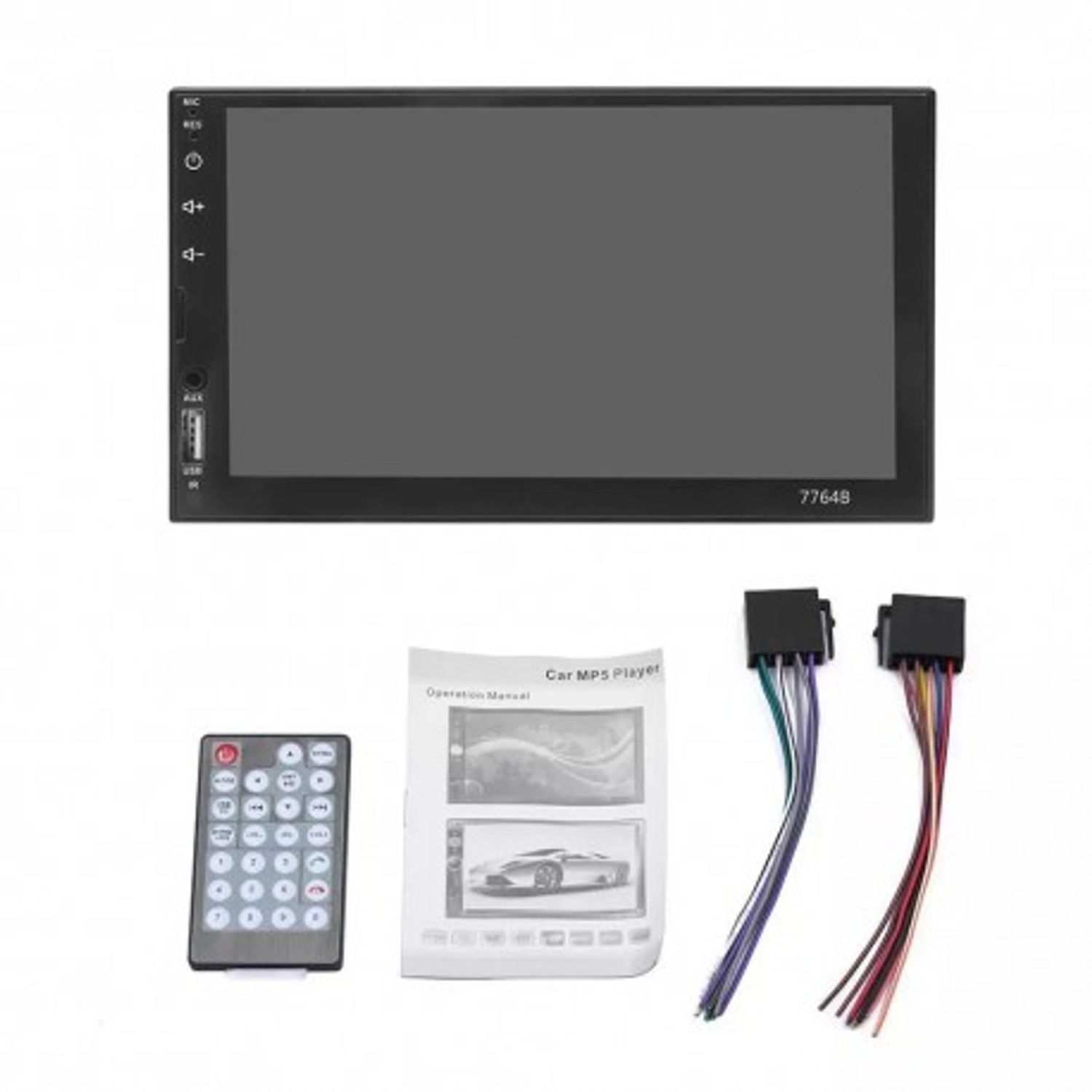 MP5 Player Techstar&reg; 7023, 2DIN, Camera Marsarier, Ecran HD Touch 7", Comenzi Volan, Telecomanda, MirrorLink, Bluetoot fotografia produsului View 14 L