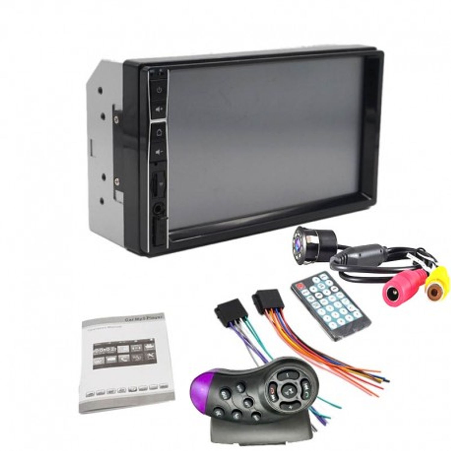 MP5 Player Techstar&reg; 7032, 2DIN, Camera Marsarier, Ecran HD Touch 7", Comenzi Volan, Telecomanda, MirrorLink, Bluetoot fotografia produsului View 7 L