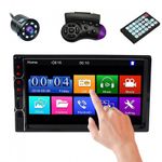 MP5 Player Techstar&reg; 7031, 2DIN, Camera Marsarier, Ecran HD Touch 7", Comenzi Volan, Telecomanda, MirrorLink, Bluetoot fotografia produsului View 3 S