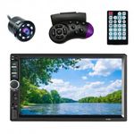 MP5 Player Techstar&reg; 7021, 2DIN, Camera Marsarier, Ecran HD Touch 7", Comenzi Volan, Telecomanda, MirrorLink, Bluetoot fotografia produsului View 3 S