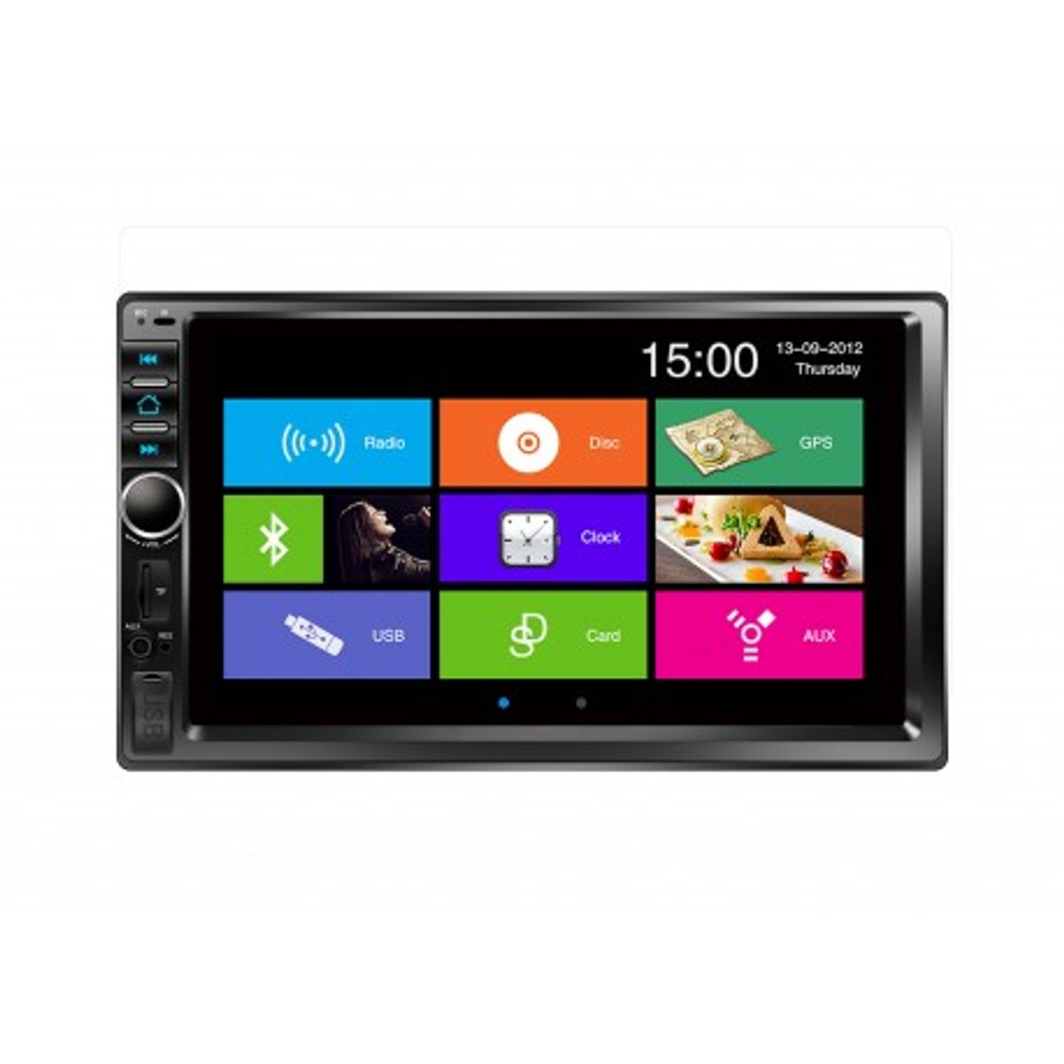MP5 Player Techstar&reg; 7021, 2DIN, Camera Marsarier, Ecran HD Touch 7", Comenzi Volan, Telecomanda, MirrorLink, Bluetoot fotografia produsului View 10 L