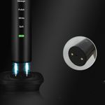 Periuta de Dinti Electrica, Techstar&reg; VTC202, Negru, 5 Moduri, Acumulator, Reincarcabila, Dock fotografia produsului View 2 S