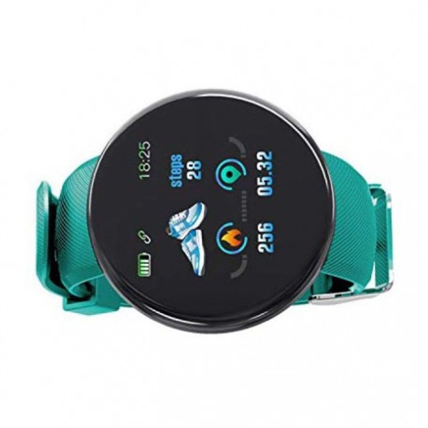 Ceas Smartwatch Techstar® D18, 1.3inch OLED, Bluetooth 4.0, Monitorizare Tensiune, Puls, Oxigenarea Sangelui, Waterpro fotografia produsului View 2 L