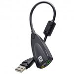 Adaptor Audio Techstar&reg; 5HV2, USB 2.0, 2 x Jack Audio 3.5mm, Microfon, LineOut, Virtual Surround fotografia produsului View 4 S