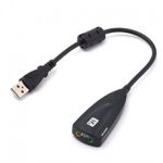 Adaptor Audio Techstar&reg; 5HV2, USB 2.0, 2 x Jack Audio 3.5mm, Microfon, LineOut, Virtual Surround fotografia produsului View 2 S