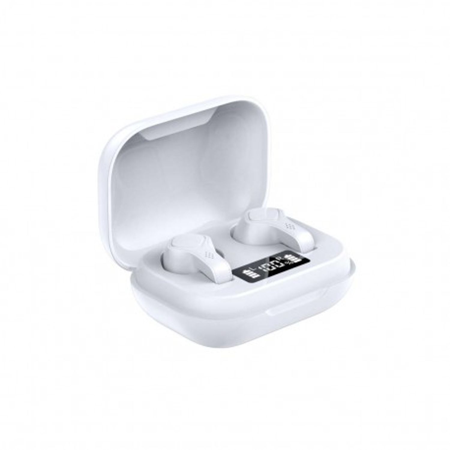 Casti Smart Techstar&reg; TWS S20 , Wireless, Bluetooth V5.0, HD Audio, Touch, IPX5, iOS, Android, 300mAh, Type-C, Alb fotografia produsului