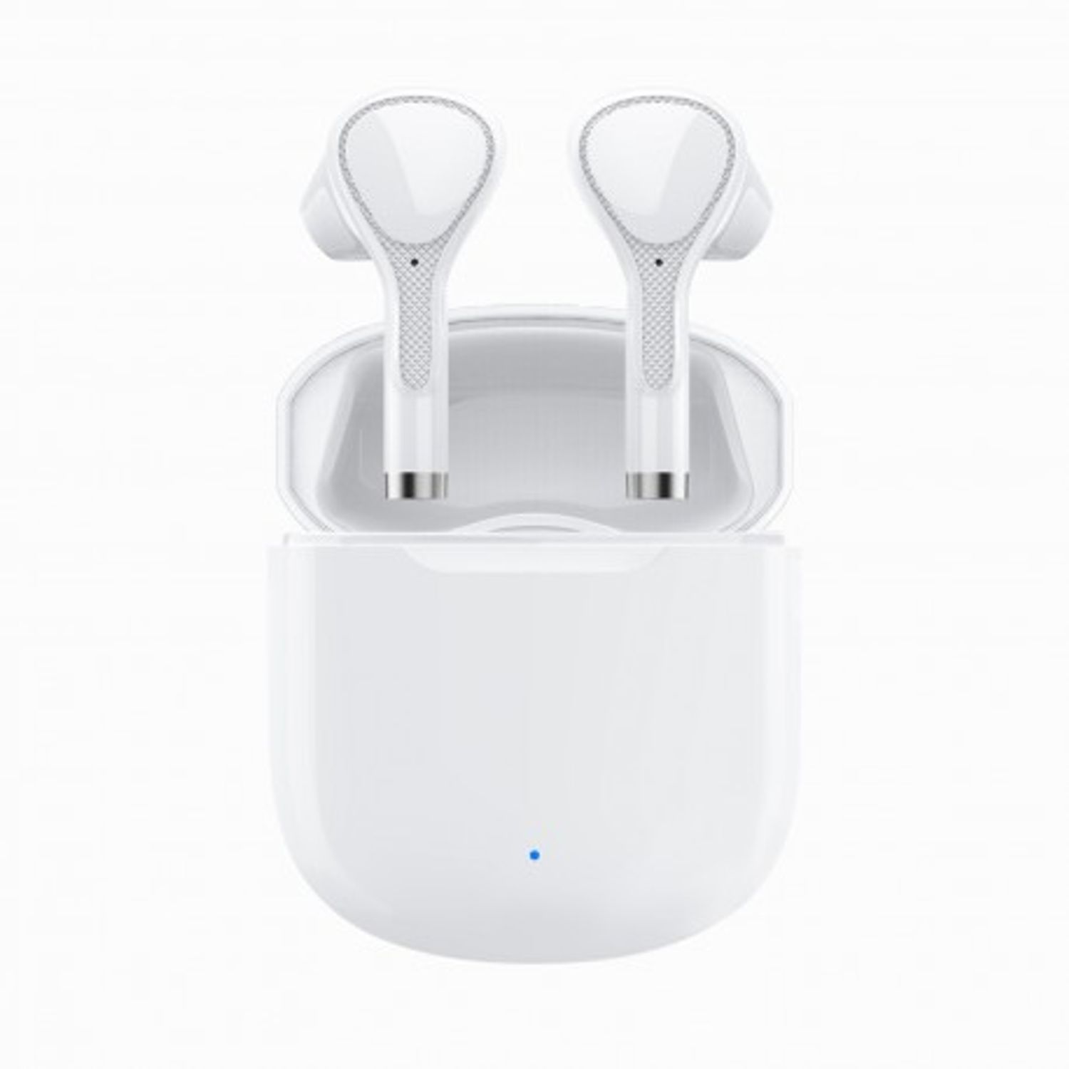 Casti Smart Techstar&reg; TWS S19 , Wireless, Bluetooth V5.0, HD Audio, Touch, IPX5, iOS, Android, 300mAh, Type-C, Alb fotografia produsului View 3 L